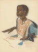 Dibujos y pinturas de África pl. 5 - Alexandre Iacovleff — vista de la obra