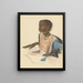 Dibujos y pinturas de África pl. 5 - Alexandre Iacovleff — cuadro enmarcado en la pared