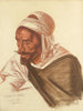 Retrato de Mohamed ben Jellul - Alexandre Iacovleff — vista de la obra