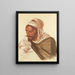 Retrato de Mohamed ben Jellul - Alexandre Iacovleff — cuadro enmarcado en la pared