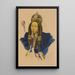 Reproduction of the painting Princess Nirgidma of Torhout - Alexandre Iacovleff