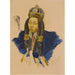 Reproduction of the painting Princess Nirgidma of Torhout - Alexandre Iacovleff