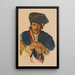 Reproduction of the painting A Notable Afghan Guirichk - Alexandre Iacovleff