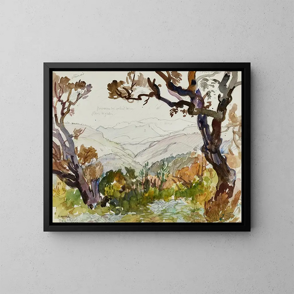 Carnet de dibujos Pl28 - Alexandre Nozal — cuadro enmarcado en la pared