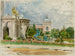 Fuente del Trocadéro - Alexandre Prévost — vista de la obra