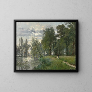Alexandre Ren Veron - Walking by the river.webp