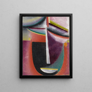Alexej von Jawlensky - Abstract Head Mysterium.webp