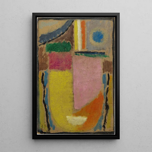 Alexej von Jawlensky - Abstrakter Kopf.webp