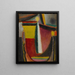 Resumen Cabeza - Alexej von Jawlensky — cuadro enmarcado en la pared