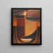 Oriental Abstract Head - Alexej von Jawlensky — framed artwork on a wall