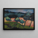 Árboles y dunas en Prerow - Alexej von Jawlensky — cuadro enmarcado en la pared