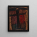 Grandes horas de meditación antes del nacimiento de Cristo - Alexej von Jawlensky — cuadro enmarcado en la pared
