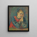 Child with Head Resting - Alexej von Jawlensky — framed artwork on a wall