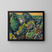 Paisaje junto al lago Léman - Alexej von Jawlensky — cuadro enmarcado en la pared