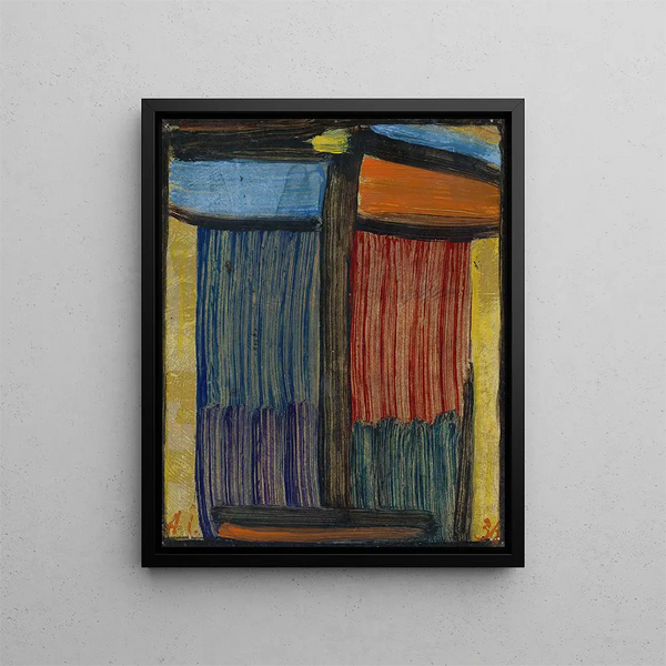 Alexej von Jawlensky - Meditation on a gold background.webp