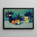Naturaleza muerta con frutas - Alexej von Jawlensky — cuadro enmarcado en la pared
