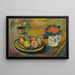 Still life with pears and apples - Alexej von Jawlensky — framed artwork on a wall