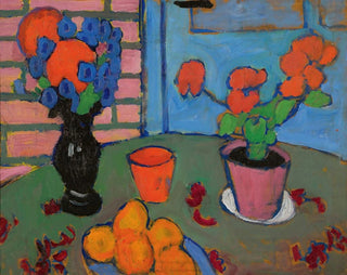 Alexej von Jawlensky - Stillleben Mit Blumen Und Orangen StillLife With Flowers And Oranges.webp