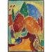 Reproduction of the painting The Orange Path - Alexej von Jawlensky
