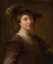 Portrait of a Lady Said To Be Louise Julie De Nesle Comtesse De Mailly - Alexis Grimou — artwork view