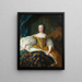 Retrato de Marie Leszczynska, Reina de Francia - Alexis Simon Belle — cuadro enmarcado en la pared