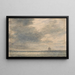Atardecer en el mar - Alfred Abram Constable — cuadro enmarcado en la pared
