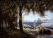 El Puente de los Saint-Pères - Alfred Alexandre Delauney — vista de la obra