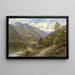 Lyn Gwynant - Alfred Augustus Glendening — cuadro enmarcado en la pared