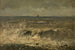 Mar agitada - Alfred de Knyff — vista de la obra