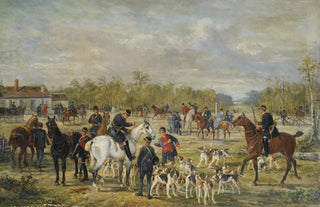 Alfred Decaen - Le Dpart pour la chasse.webp