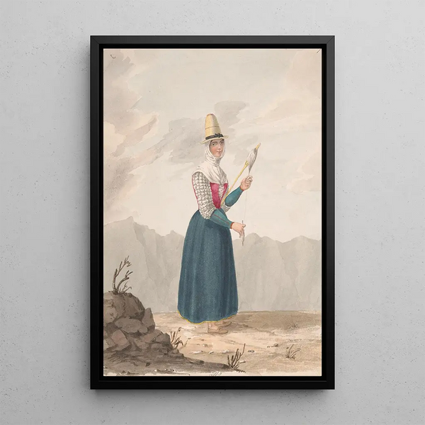 Reproduction of the painting Daughter of Iron - Alfred Diston