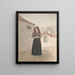 Vestido de iglesia para damas - Alfred Diston — cuadro enmarcado en la pared