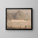Lugar en el pueblo de Los Silos, Tenerife - Alfred Diston — cuadro enmarcado en la pared