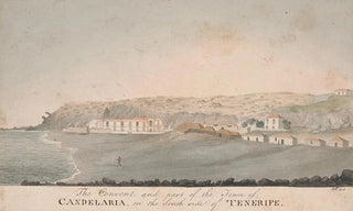 Alfred Diston - The Convent and Part of the Town of Candelaria on the south side of Tenerife.webp