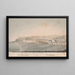 El convento y una parte de la ciudad de Candelaria en el lado sur de Tenerife - Alfred Diston — cuadro enmarcado en la pared
