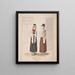 Robe de marche Tenerife - Alfred Diston — cuadro enmarcado en la pared