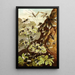 Les insectes mille-pattes et araignées Pl 13 - Alfred Edmund Brehm — framed artwork on a wall