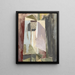 Abstract Portrait Painting - Alfred Henry Maurer — framed artwork on a wall