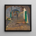 Motivo del Grinzing Hof de la casa Himmelstraße 31 - Alfred Keller — cuadro enmarcado en la pared