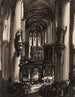 la iglesia de San Jacobo en Amberes - Alfred Ost — vista de la obra