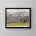 Dungeon Ghyll Painting - Alfred Parsons — framed artwork on a wall