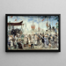 July 1880, inauguration of the monument to the Republic - Alfred Philippe Roll — framed artwork on a wall