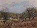 Bougival - Alfred Sisley — vista de la obra