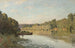 Paisaje de Bougival - Alfred Sisley — vista de la obra