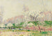 Los manzanos en flor - Alfred Sisley — vista de la obra