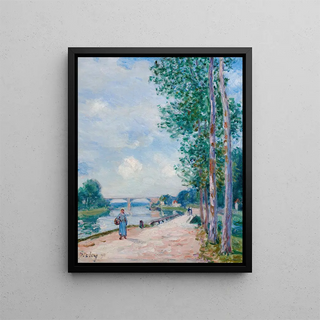 Alfred Sisley - Les bords du Loing prs de Moret.webp