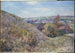 Sobre las colinas de Moret una mañana de primavera - Alfred Sisley — vista de la obra