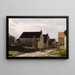 Women Walking in the Woods - Alfred Sisley — framed artwork on a wall