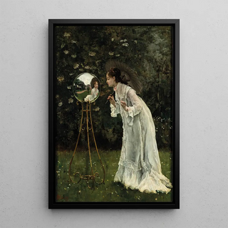 Alfred Stevens - La Boule Argente.webp