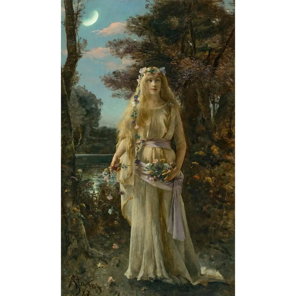 Reproduction of the painting Ophelia - Alfred Stevens